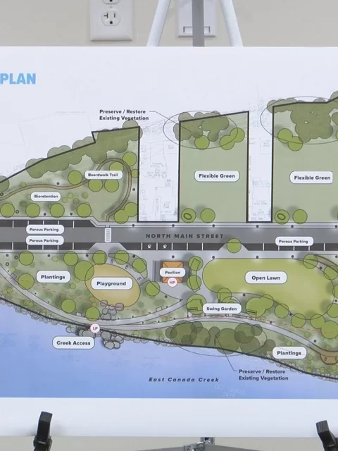 Dolgeville NY Waterfront Park Design Highland Planning
